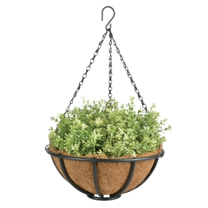 Závesný kôš kovový 30cm