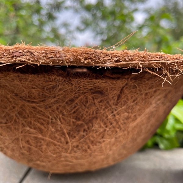 Závesný kôš kovový 30cm