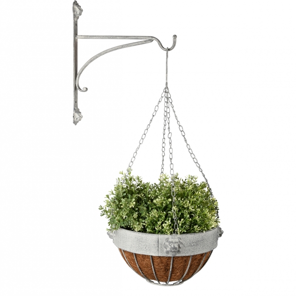 Závesný kvetináč 26 x 26 x 16 cm levie hlavy
