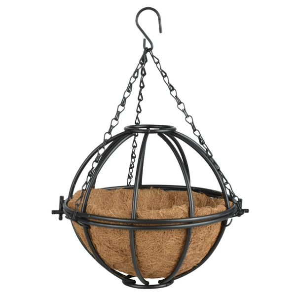 Závesný kvetináč v tvare gule 25x25x23cm