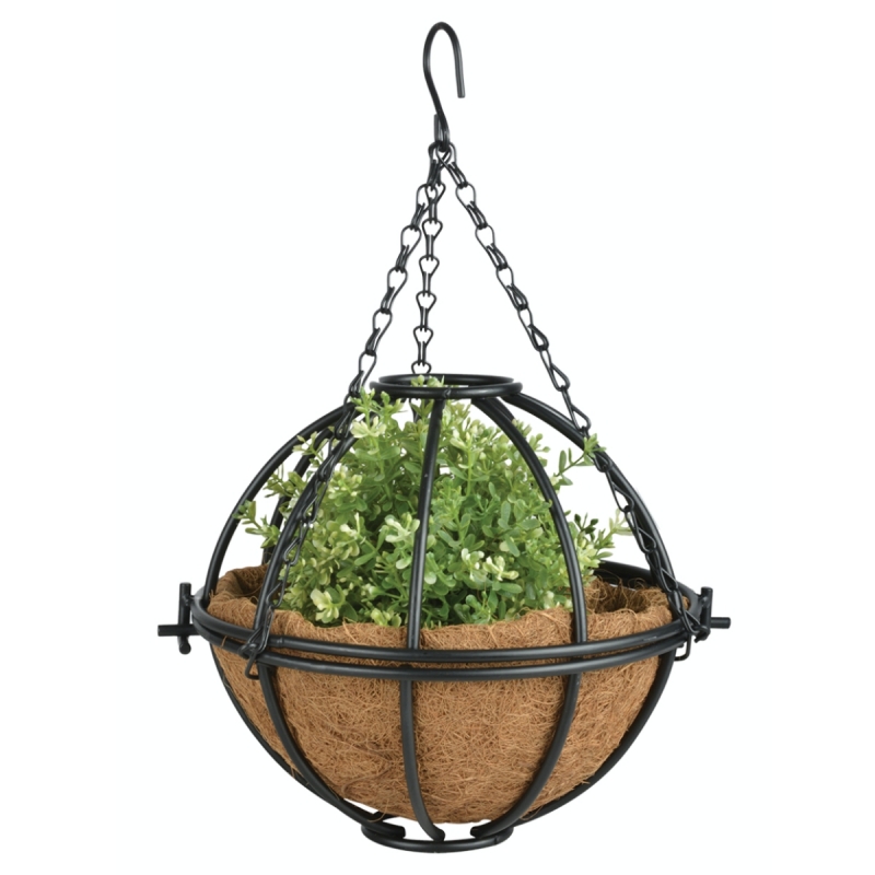 Závesný kvetináč v tvare gule 25x25x23cm