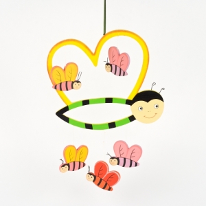 Závesný motýľ 23x33cm