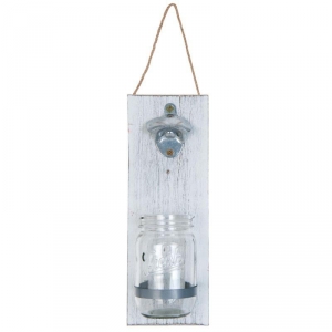 Závesný otvárač fliaš s pohárom na zátky FRESH 32cm