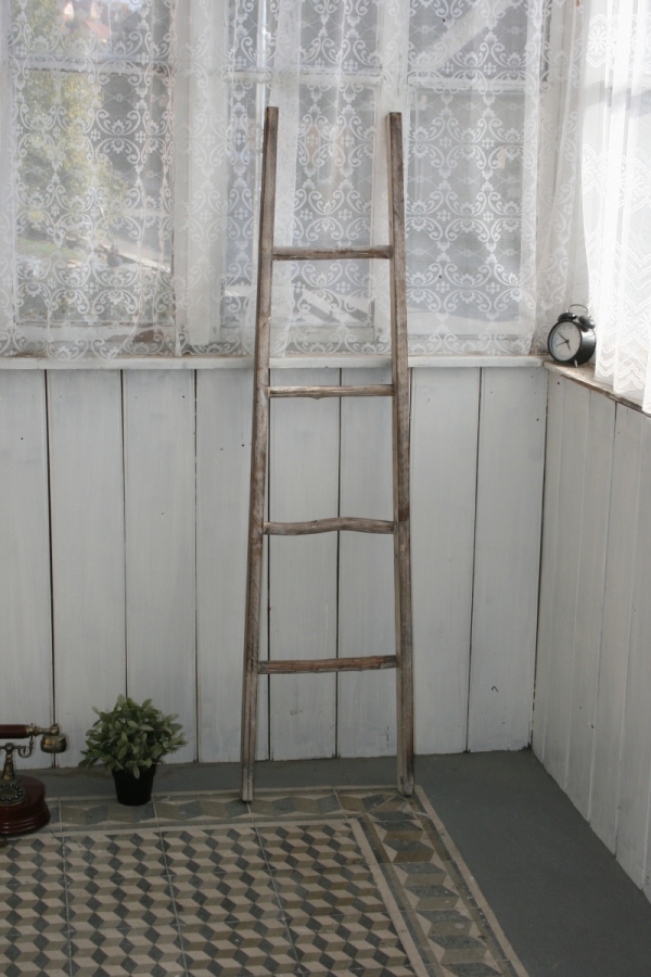 Rebrík ako dekorácia 39x5x150cm