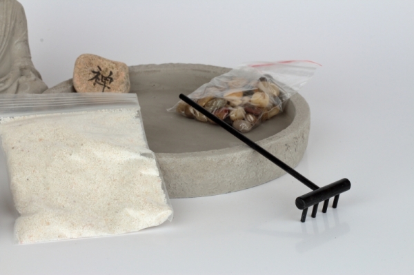 Zenová záhradka s Budhom 20cm