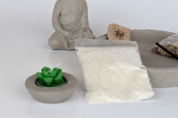 Zenová záhradka s Budhom 20cm