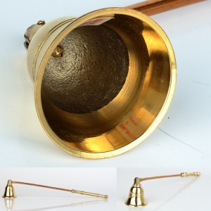 Zhášedlo na svíčku  mosaz /měď 28cm