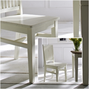 Stolička s dreveným sedákom Palace