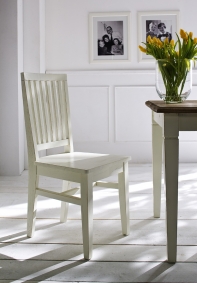 Stolička s dreveným sedákom Palace