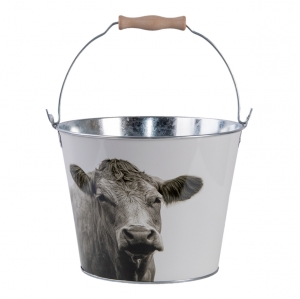 Zinkový vedro 5l - kravička