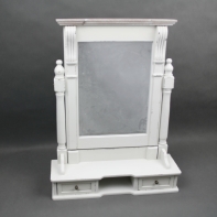 Zrkadlo na postavenie Provence 42x68x16cm