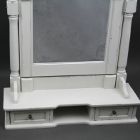 Zrkadlo na postavenie Provence 42x68x16cm