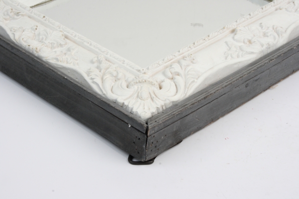 Zrkadlo s dvojitým rámom 41x47cm