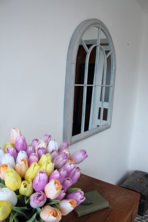 Zrkadlo s kovovým rámom 69x88x4cm