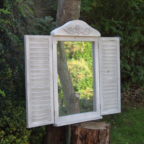 Zrkadlo s okenicami 80x50cm