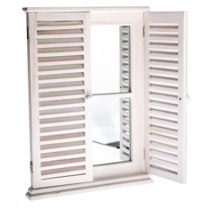 Zrcadlo s okenicemi - vyřazeno rozklíženo