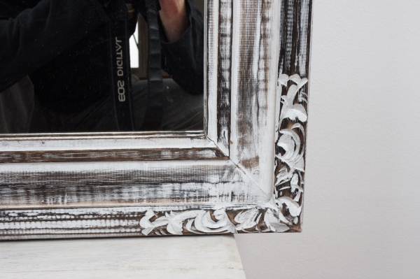 Zrkadlo s rámom 60x170cm tmavý