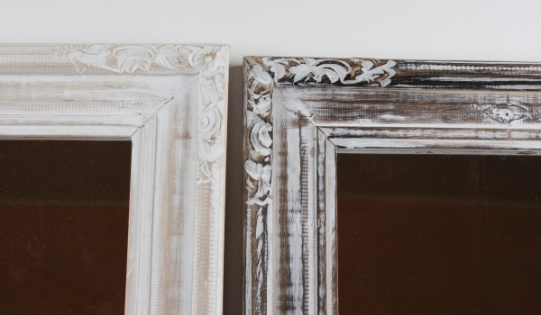 Zrkadlo s rámom 60x170cm tmavý