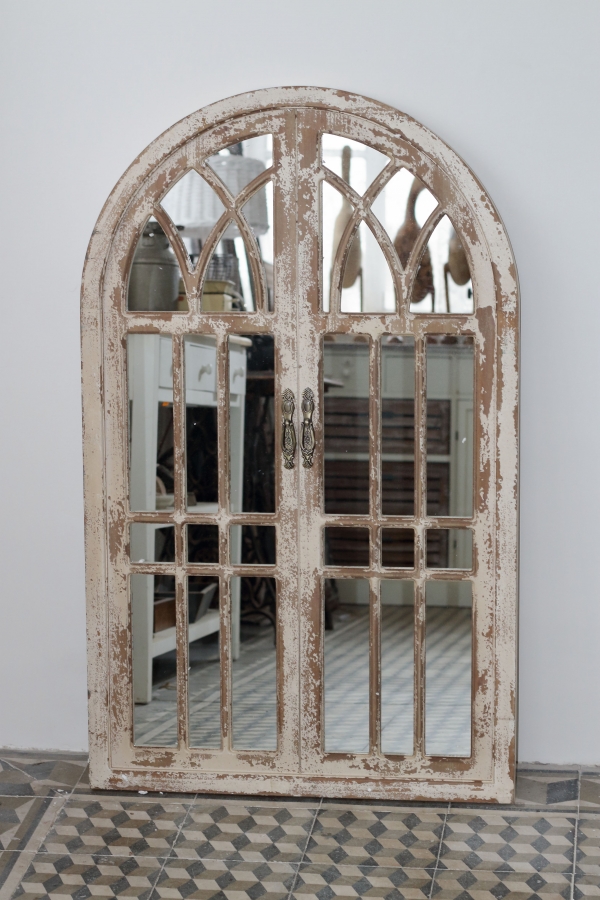 Zrkadlo s imitací okenice 110x68cm