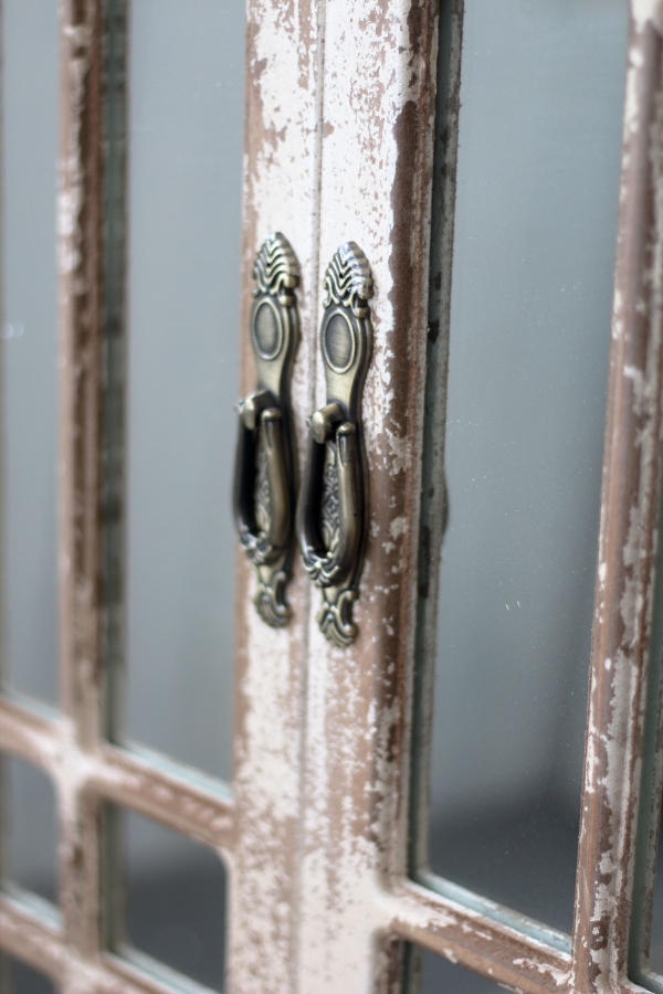 Zrkadlo s imitací okenice 110x68cm