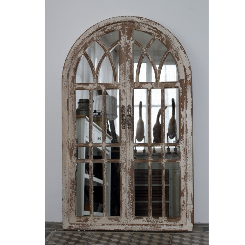 Zrkadlo s imitací okenice 110x68cm