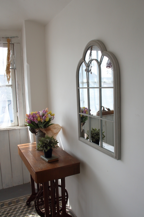 Zrkadlo s vitráží 61,6x3,8x90,5 cm