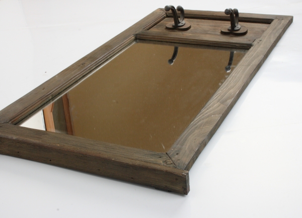 Zrkadlo sa 2 háčiky 44x80cm