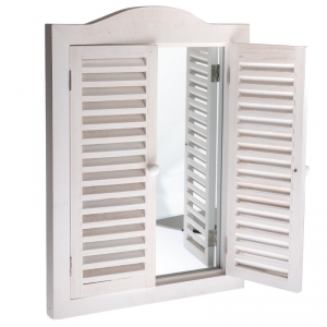 Zrkadlo v drevenom ráme 45x60x3cm