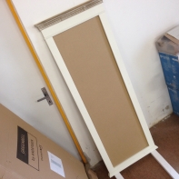 Zrkadlo vertikálne - nové / bez skla - zrkadla