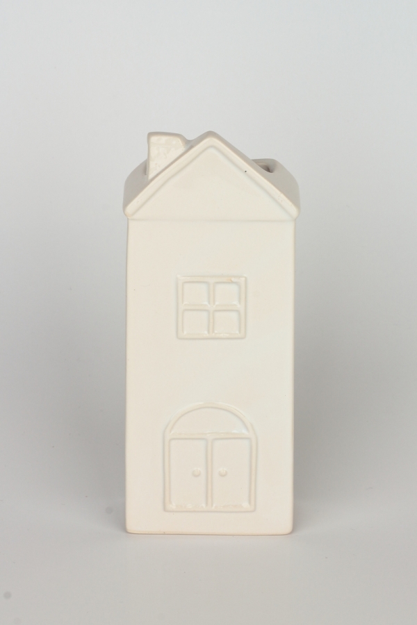 Zvlhčovač vzduchu na radiátor domček krémový 7x19x3,2cm