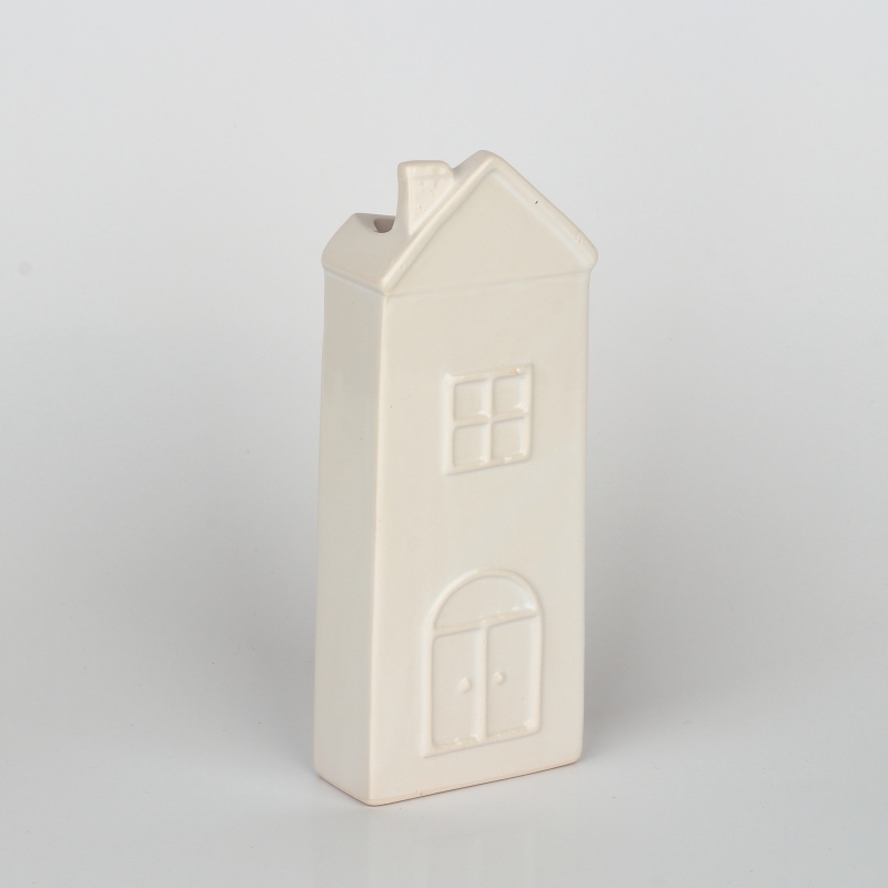 Zvlhčovač vzduchu na radiátor domček krémový 7x19x3,2cm