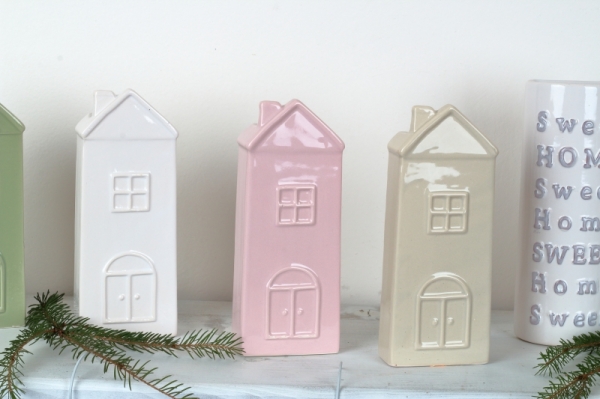 Zvlhčovač vzduchu na radiátor domček zelený 7x19x3,2cm