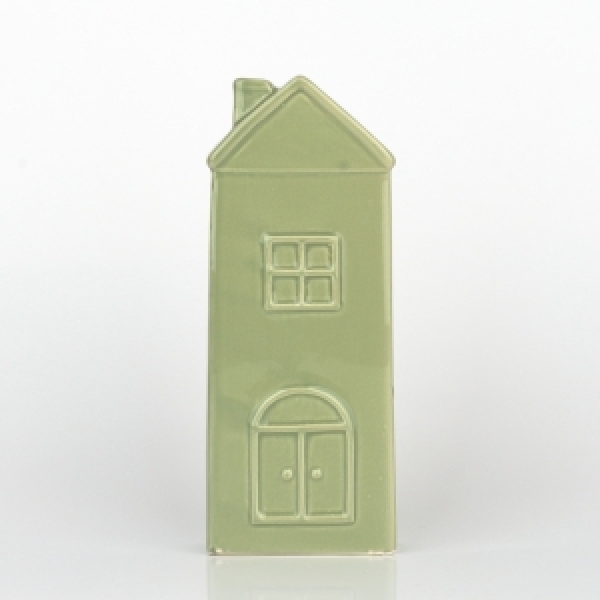 Zvlhčovač vzduchu na radiátor domček zelený - vyradené