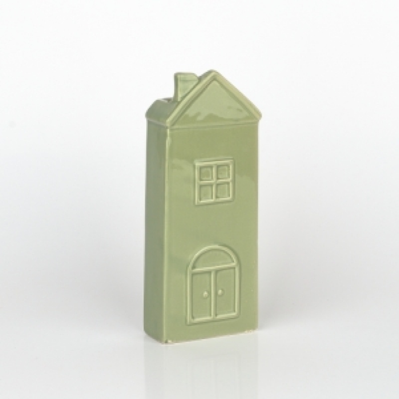 Zvlhčovač vzduchu na radiátor domček zelený - vyradené