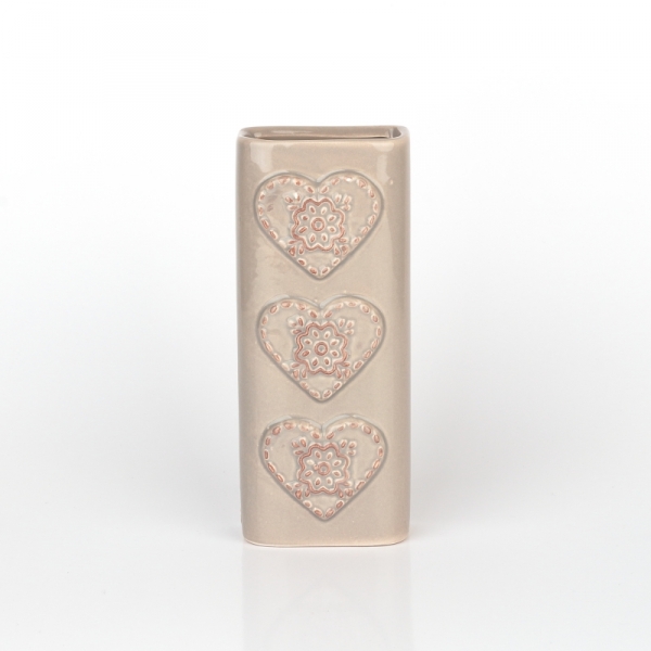 Zvlhčovač vzduchu na radiátor srdce hnedý 6,9x17x4cm