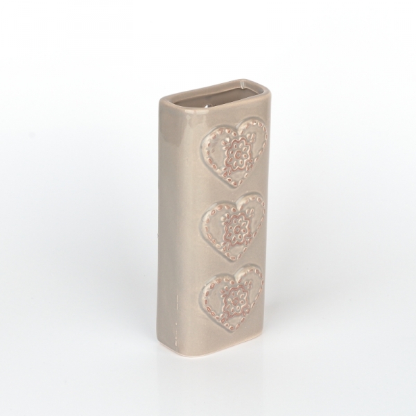 Zvlhčovač vzduchu na radiátor srdce hnedý 6,9x17x4cm