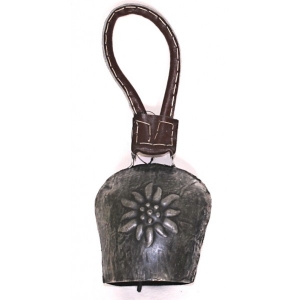 Kravský zvon s kvetinou 26 / 12cm 