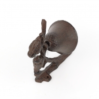 Zvonček na konzolke s vtáčikmi 13x16cm