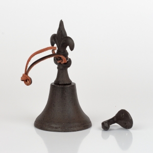 Zvonček na zavesenie na stenu 7x13cm