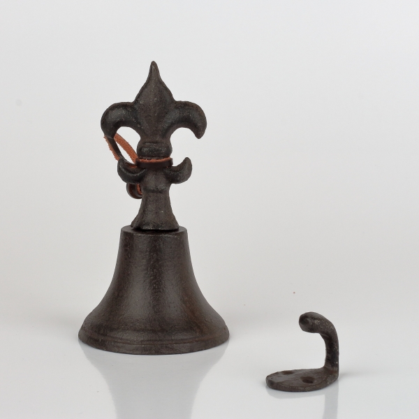 Zvonček na zavesenie na stenu 7x13cm