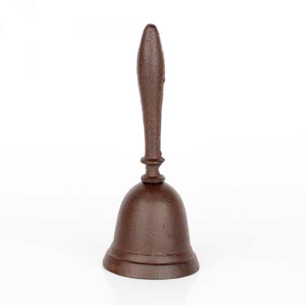 Zvonček na stenu liatina 23cm