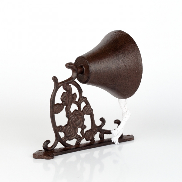 Zvonček na stenu ruže 10,3x17,2x19,1 cm 