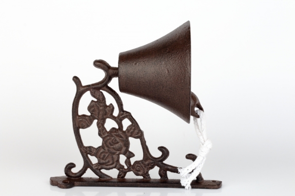 Zvonček na stenu ruže 10,3x17,2x19,1 cm 