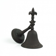 Zvonček ručný liatinový 22cm