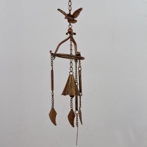 Zvonkohra na záhradu vtáčik 12x70cm