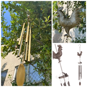 Zvonkohra s kohútom 96cm kovová