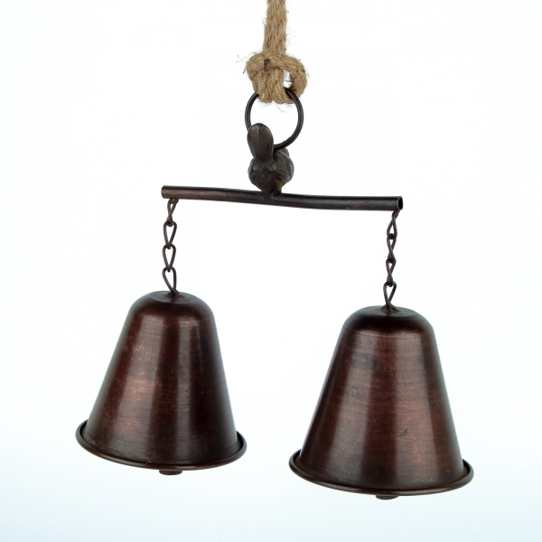 Zvončeky s vtáčikom 9,5x19x21cm