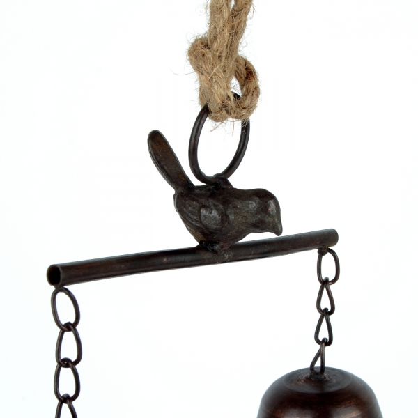 Zvončeky s vtáčikom 9,5x19x21cm